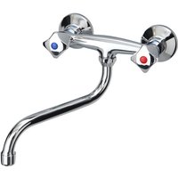 Lucy Zweihebel-Waschtischarmatur mit S-Auslauf von SEA-HORSE