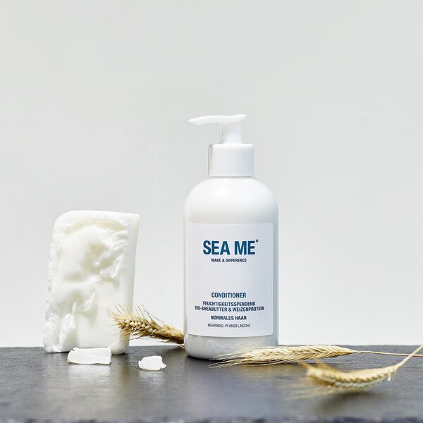SEA ME Conditioner | Grapefruit & Rosmarin | mit Bio-Sheabutter & Weizenprotein | vegan | Mehrwegflasche 300 ml von SEA ME