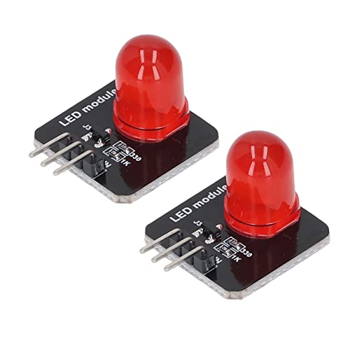 10 Teiliges LED Modul 3,3 V-5 V Einfache Bedienung Dekoratives Licht LED Chip Birne für Heimdekoration (MRB050A Rot) von SEAFRONT