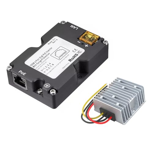150-W-GigE-PoE-Injektor-Überspannungen und ESD-Sicherheit Schützen 1000-Mbit/s-Datenübertragungsrate und 12-V-zu-48-V-DC-Boost-Konverter für Dish V2 von SEAFRONT
