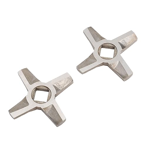 2 Stücke Universal Fleischwolf Klingen Ersatz Edelstahl Messerschneider Kreuzförmige Küchenhelfer Fleischwolf Befestigung 2 Stücke Universal Fleischwolf Klingen Ersatz Edelstahl Messerschneider Kreuzförmige Küchenhelfer Fleischwolf Befestigung von SEAFRONT