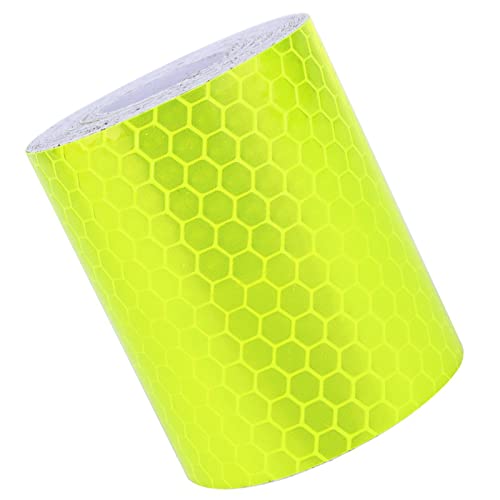 Reflektorband Selbstklebend, Gelbes Reflektierendes Klebeband Fluoreszierendes Reflektierendes Klebeband Reflektierendes Sicherheitswarnband Reflektierender Auto-Wandaufkleber von SEAFRONT