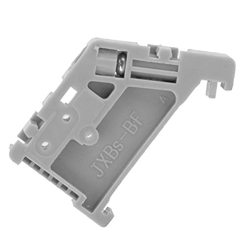 50 Stück 35 Mm Din Rail Terminal Din Rail Stops Block End Stopper Befestigungsclips Grau (Modell 13) von SEAFRONT