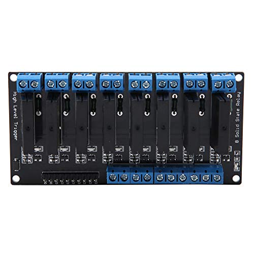 5V 8 Kanal Halbleiterrelais Modul Hochpegelauslöser 2A mit resistiver Sicherung von Walfront