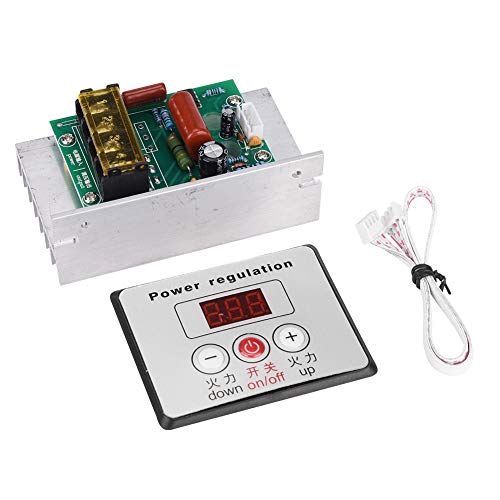 Ac 220v 6000w High Power Scr Digital Spannungsregler , Motor Drehzahlregler Drehzahlregelung Dimmer Thermostat/motor Drehzahlregler von SEAFRONT