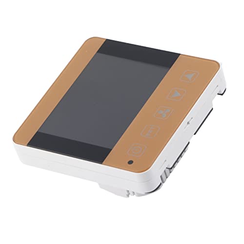 AC200-240V Fan-Coil-Thermostat, Intelligenter Digitaler Zentraler Klimaanlagen-Thermostat, Thermostat, Fan-Coil-Einheit, LCD-Display (Normal) von SEAFRONT