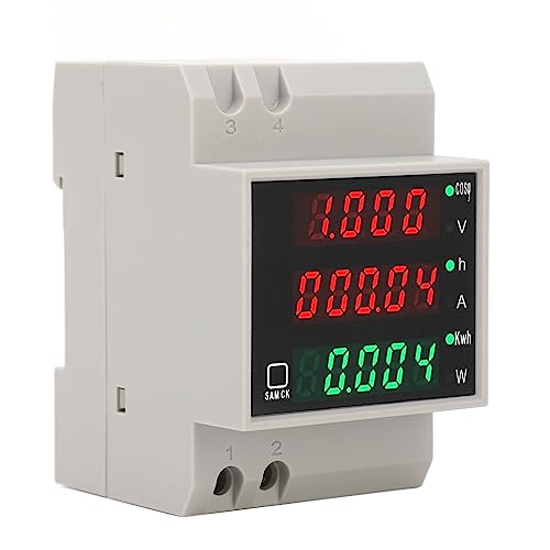 AC80-300V 100A Digitaler Energiezähler Spannung Strom Zeit Leistung KWh Messgerät Stromverbrauchsüberwachung von SEAFRONT