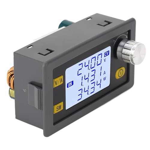 DC Buck Boost Spannungswandler DC6,0–30 V auf DC0,6–30 V, 0–5,0 A, 80 W, LCD-Spannungsregler, Einstellbarer Spannungsregler, Labor-Netzteil, Moldule-Überstromschutz von SEAFRONT