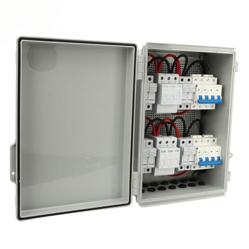 DC1000V Solar PV Combiner Box Wasserdicht Überspannungsschutz Solar Combiner Box 4 in 2 Out ABS Elektrische Box für Solar System DC1000V Solar PV Combiner Box Wasserdicht Überspannungsschutz Solar Combiner Box 4 in 2 Out ABS Elektrische Box für Solar System von SEAFRONT
