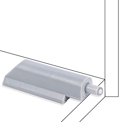 Dämpferpuffer Push, Umweltfreundlich, Dämpferpuffer Push Open Door Damper System ABS 10 Stück Robuster Grauer Dämpferpuffer Push Catch, für Kleiderschrankschränke Dämpferpuffer Push, Umweltfreundlich, Dämpferpuffer Push Open Door Damper System ABS 10 Stück Robuster Grauer Dämpferpuffer Push Catch, für Kleiderschrankschränke von SEAFRONT