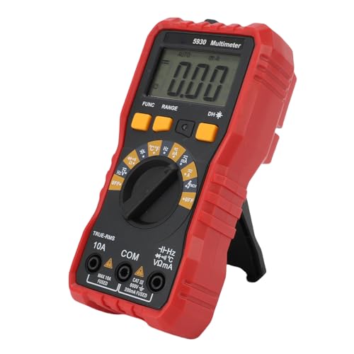 Digital Multimeter ETCR5930 HD LCD -Hintergrundbeleuchtung Nicht -Schlupfhülle AC DC Spannungskondensator 600V 10A Klemmmessgerät Elektrische Werkzeug Werkzeug Kit von SEAFRONT