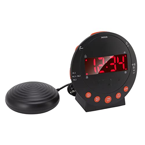 Digitaler Wecker 113 Dezibel ABS Vibrationswecker Super Shaker Extra Lauter Wecker für Studenten Elder Rotes Blinklicht Digitaler Wecker 113 Dezibel ABS Vibrationswecker Super Shaker Extra Lauter Wecker für Studenten Elder Rotes Blinklicht von SEAFRONT