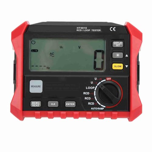 Digitales Isolationswiderstandsschleifen-Widerstandsprüfgerät RCD-Schleifentest Multifunktionsmessgerät für Elektrische Instrumente mit Vollständiger Automatischer Reichweite von SEAFRONT