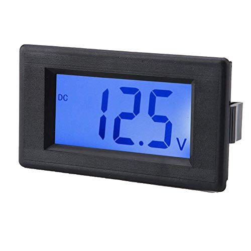 Dual Display Digital Voltmeter Zwei Draht DC Spannungsprüfer LCD Flüssigkristallanzeige Digital Voltmeter Analog 4-30V Hohe Präzision mit Verpolungsschutz von Walfront