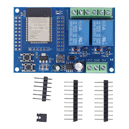 Dual Relaismodul 2 Kanal 5V Relaismodul 4 MByte Flash Große Kapazität Große Kapazität Programmierbare Relaisplatine DC 5–60 V von SEAFRONT