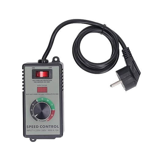 Elektronischer Drehzahlregler, 4000W AC Motor Snelheidsregelaar, 220–240 V Bis 0–220 V 10 A Elektronischer Spannungsregler Rheostat Variabler Drehzahlregler Stufenlose Drehzahlregelung Elektronischer Drehzahlregler, 4000W AC Motor Snelheidsregelaar, 220–240 V Bis 0–220 V 10 A Elektronischer Spannungsregler Rheostat Variabler Drehzahlregler Stufenlose Drehzahlregelung von SEAFRONT