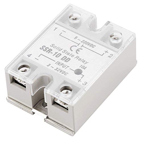 Halbleiterrelais SSR-10 DD 10A 5-220V DC Halbleiterrelais Modul Zwei Wege SCR Typ für Industrielle Automatisierte Steuerfelder von SEAFRONT