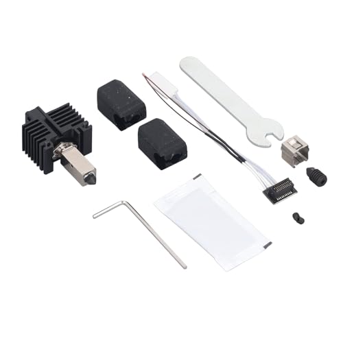 Hochtemperatur-Hotend-Kit für Bambu Lab P1P P1S 3D-Drucker, Verbesserte Thermische Leistung, Verbesserte Druckqualität, Stabile Verbindungen, Bequeme Installation von SEAFRONT