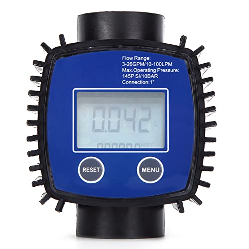Kraftstoffzähler Digitalanzeige Hohe Genauigkeit Wasser Benzin Durchflussmesser Durchflussmesser 1 Zoll Innengewinde 5-120 Liter/Minute Kraftstoffzähler Digitalanzeige Hohe Genauigkeit Wasser Benzin Durchflussmesser Durchflussmesser 1 Zoll Innengewinde 5-120 Liter/Minute von SEAFRONT