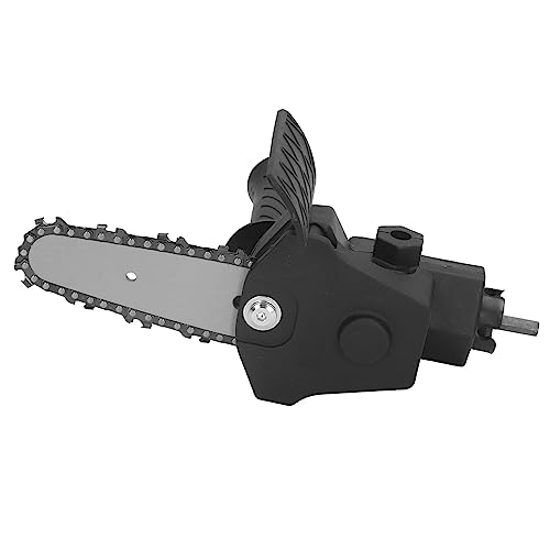 Kunststoffgriff, Elektrische Bohrmaschine, Kettensäge, Edelstahl-Konvertierungskopf-Adapter, Einfache Montage, Elektrische Bohrmaschine zu Säge-Adapter für (Für 4-Zoll-Bohrmaschine) von SEAFRONT