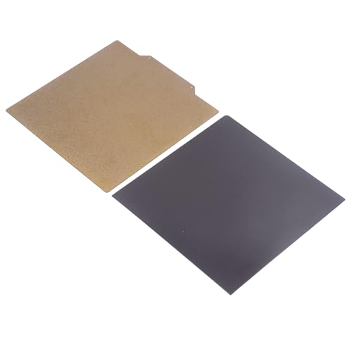 PEI-Bauplatte Doppelseitige Textur PEI Bauplatte 420 X 430 Mm Doppelseitig Strukturiertes PEI-Blatt Magnetische Stahlbettplatte für Drucker, PEI-Sprühstärke: 0,25 Mm von SEAFRONT