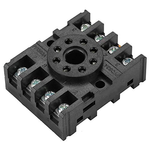 Relais basis Buchse, 8 Pins Kunststoff Power Relay Sockel PF083A für Zeitrelais MK2P AH3 von Walfront