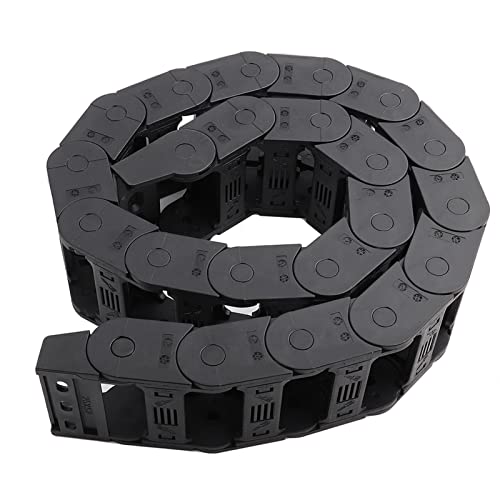 SEAFRONT 100 Cm Schwarze Nylon -Kabel -Ketten -Zubehör -Verschleiß -Gravurmaschine für Kurze Entfernung Energie Geeignete übergewichtige Transportgeräte von SEAFRONT