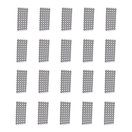 SEAFRONT 1000 PCS 3D -Punktmarker Diffuse Marker Pet Mattes Klebstoff 5 Mm Innerer 10 -Mm -Außendurchmesser für Metrologie für ATOS -Systeme SEAFRONT 1000 PCS 3D -Punktmarker Diffuse Marker Pet Mattes Klebstoff 5 Mm Innerer 10 -Mm -Außendurchmesser für Metrologie für ATOS -Systeme von SEAFRONT