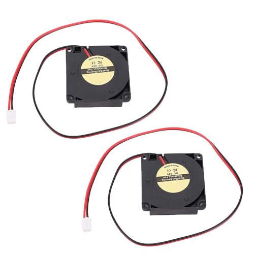 SEAFRONT 2 PCs 3D -Drucker Mainboard -Kühlventilator Dual Kugellager -Kühllüfterersatz mit Niedrigem Geräusch für Anzeigen 5m Pro mit Hoher Geschwindigkeit 40x40 X 10 Mm Größe von SEAFRONT
