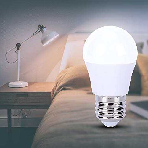 SEAFRONT 2 Stück E27 85–265 V 5 W 5000 K, 5 W Glühbirne, Hohe Helligkeit, LED-Glühbirne, Lampe, Innenbeleuchtung, Weißes Licht für Schlafzimmer, Wohnzimmer von SEAFRONT