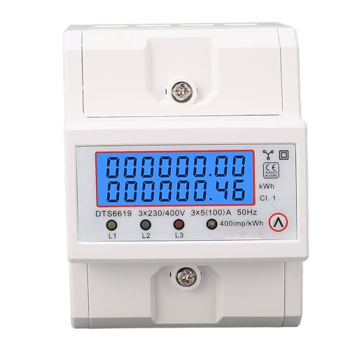 SEAFRONT 3 Phase Energy Messer Power Monitoring Spannungsstrom Smart Messer Tester Multimeter Plug Digital Outlet LCD -Display für Home Energy Überwachungsstromdatenerfassung Effizient SEAFRONT 3 Phase Energy Messer Power Monitoring Spannungsstrom Smart Messer Tester Multimeter Plug Digital Outlet LCD -Display für Home Energy Überwachungsstromdatenerfassung Effizient von SEAFRONT