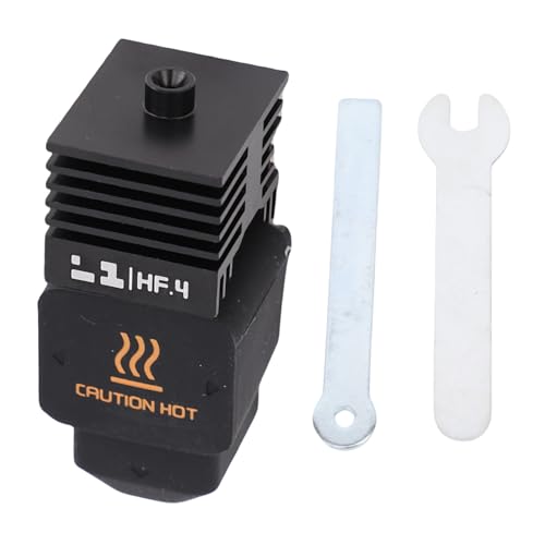 SEAFRONT 3D-Drucker-Hotend-Kit, 3D-Drucker-Extruder, Düsendruckkopf aus Gehärtetem Stahl mit Magnetblock 0,4 Mm für Lab H2D A1 A1 Mini von SEAFRONT