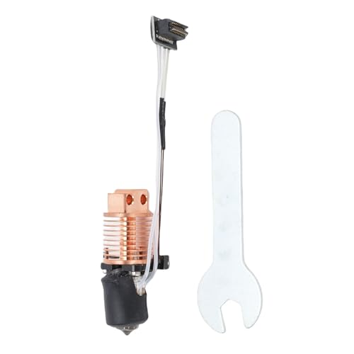 SEAFRONT 3D-Drucker Hotend Kit mit 0,4mm Gehärtete Stahl Düse Hotend Zusammen Gebaut Extruder Druckkopf für P1 P1S von SEAFRONT