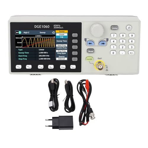SEAFRONT 60 -MHz -Signalgenerator mit Beliebiger Wellenformgenerator Hohe Frequenzen für Elektronische Experimente Kommunikationssystem -Tests (EU-Stecker) von SEAFRONT