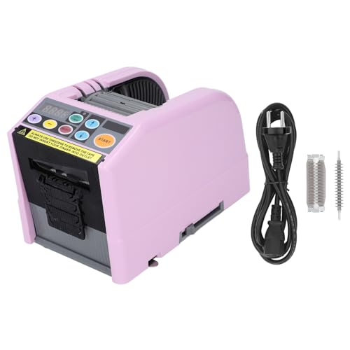 SEAFRONT Bandschneidemaschine Automatische Klebebandspender für 5-999 Mm Länge 6 Bis 60 Mm Breite Elektrelte Klebebandschneider (EU-Stecker 220-240V) von SEAFRONT