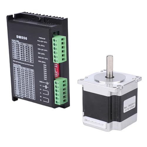 SEAFRONT Digital 2 Phase Stepper Motor Treiber Hybrid NEMA23 Geschlossene Schleife Stepper Motor Kit Anti Resonance Design High Drehmoment 126N.CM 2,8a 56 Mm 8 Mm Welle von SEAFRONT