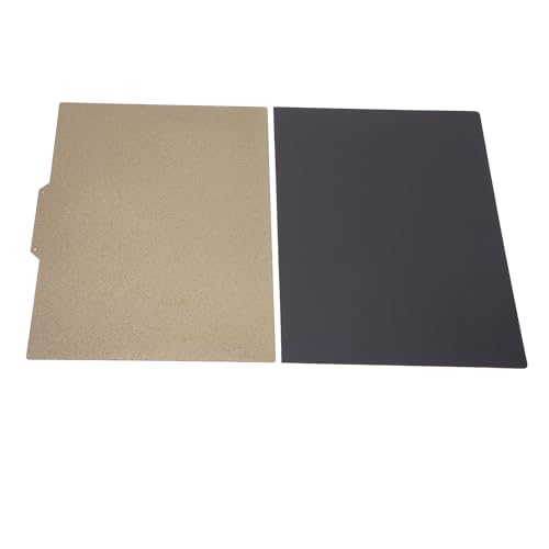 SEAFRONT Druckerbauplatte Doppelseitig Pei Federstahl 330 X 225 Mm mit Magnetischer Basiskleber Zurück für Snapmaker J1s von SEAFRONT