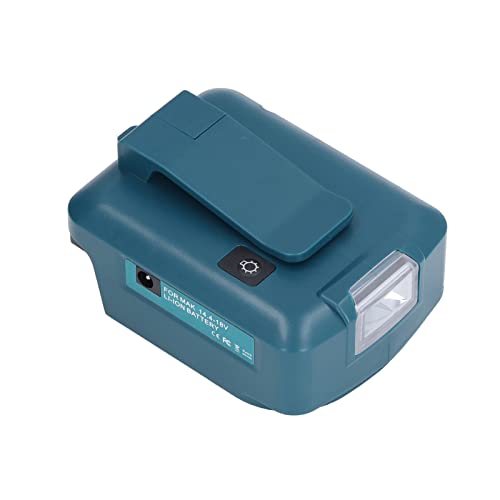SEAFRONT Dual USB LED -Lichtadapter Lithium -Batterie -Licht -Adapter -Konverter 14.420 V Eingang für Autokontrollen -Bauweite Wandercamping 4.1 X 3 X 2in (-Schnittstelle) von SEAFRONT