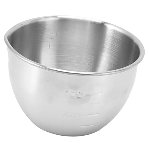 SEAFRONT Edelstahl-Rührschüssel, Rührschüssel, Edelstahl-Rührschüssel, Servier- und Backschüssel, Dick, Leicht zu Reinigen, Kühlschrank, Spülmaschinenfest, mit Skala für Restaurant (Tippe von SEAFRONT