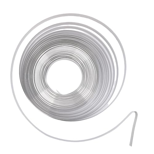 SEAFRONT Edelstahl -Stahlbänder Gurte Heavy Duty Coil Tape Gasting Kit 1700 Lbs Bruchfestigkeit für Lasten 3/4 Zoll X 0,03 Zoll X 100 Fuß SEAFRONT Edelstahl -Stahlbänder Gurte Heavy Duty Coil Tape Gasting Kit 1700 Lbs Bruchfestigkeit für Lasten 3/4 Zoll X 0,03 Zoll X 100 Fuß von SEAFRONT