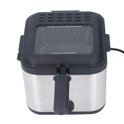 SEAFRONT Einstellbare Temperatur Electric Deefryer 2,5 L 1000 W Quadrat (EU -Stecker 220 V) von SEAFRONT