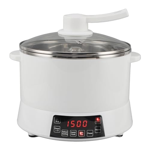 SEAFRONT Elektro -Reiskocher 4L -Hebezuckerentfernung Schnell für Praktische Edelstahlarbeit Kochen (EU -Stecker 220 V) von SEAFRONT