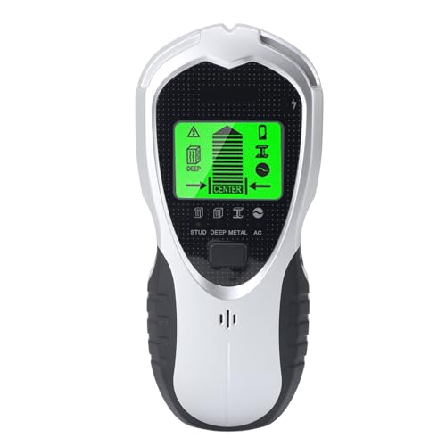 SEAFRONT Elektronischer Bolzenfinder Wandscanner 4 in 1 Stiftsensor Holzstrahlbalken -Finder Wanddetektor -Locator mit AC -Warnung SEAFRONT Elektronischer Bolzenfinder Wandscanner 4 in 1 Stiftsensor Holzstrahlbalken -Finder Wanddetektor -Locator mit AC -Warnung von SEAFRONT