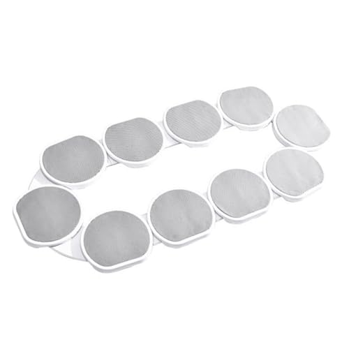 SEAFRONT Esstisch Rotierendes Lebensmittel Plattenspieler Bequeme 360 ​​-Grad -Rotation Servierschale für Küchenpartys Abs Material (10 Gericht) von SEAFRONT