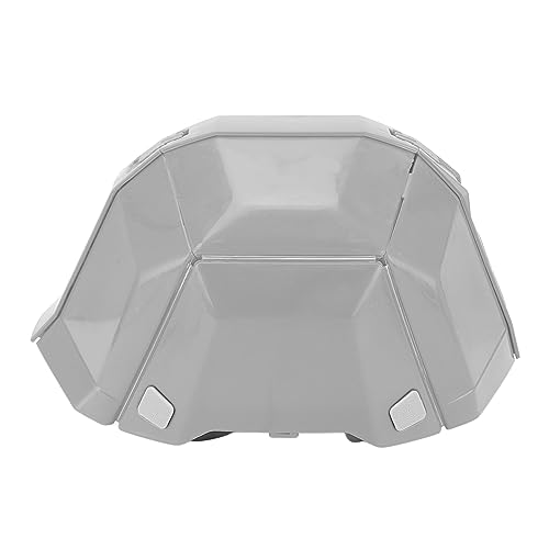 SEAFRONT Faltbarer Helm Im Freien Helm Hochfestigkeit Kunststoff Kopfschutz Sicherheitshut Notfall -Katastrophenvermeidung, Sportreisen (GREY) von SEAFRONT