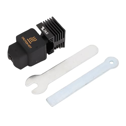 SEAFRONT Gehärtete Stahl Düse Hotend Ersatz für Lab Combo 3D-Drucker Hotend Kit Heiz Block Hochtemperatur-Leistungs Düse (0,6 mm) von SEAFRONT