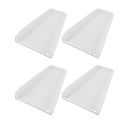 SEAFRONT Gutter Downspout Block Langlastende Entwässerungslösung, 4 Teile mit Einfacher Installation (White) von SEAFRONT