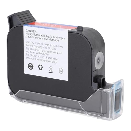 SEAFRONT Handheld -Drucker -Tintenpatrone Ersatz 42 Ml Schnelle Trockenlösungsmittelkartusche für Mini -Tintenstrahldrucker -Codierungsmaschine von SEAFRONT