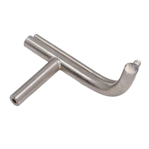 SEAFRONT Holzdrehwerkzeug Ruhe J-förmiges Drehstände Accessoires Holz Drehwerkzeug Ruhe 16 Mm 5/8 Zoll Durchmesser Post Silber Edelstahl von SEAFRONT