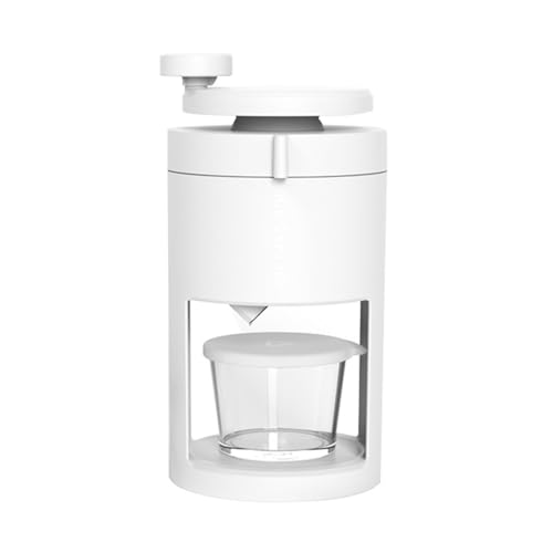 SEAFRONT Manual Ice Raver Hand Kurbel Schneekegel Ice Crusher Slushie Maschine Tragbarer Slushy Maker für Home Outdoor Picknicks von SEAFRONT
